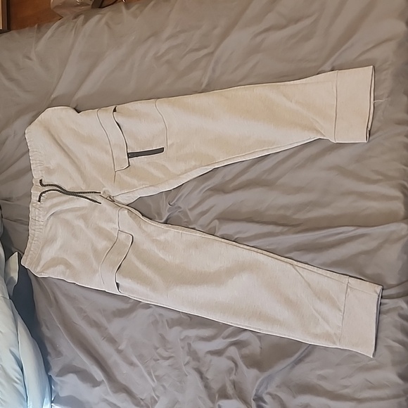 SP Essentials grey Sweatpants Drawstring Elastic Waistband Size Large Mens - Picture 4 of 8